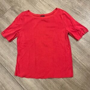 Talbots Pink Cotton Blend Sweater Large